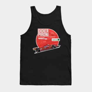 Didier Pironi 1981 Monaco Tank Top